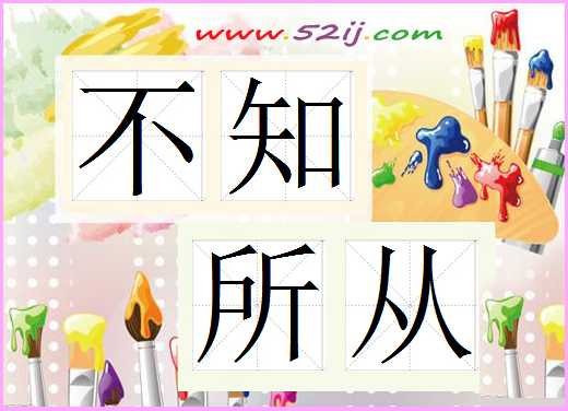 不知所从