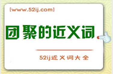 团聚的近义词