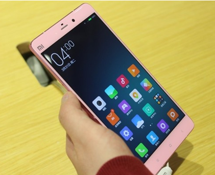 图为小米Note(女神版/双4G)