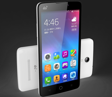 图为TCL P501M(移动4G)