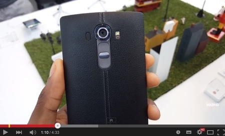 LG G4主镜头为1,600万像素相机,ƒ/1.8大光圈是一个众所瞩目的焦点。 LG G4主镜头为1,600万像素相机,ƒ/1.8大光圈是一个众所瞩目的焦点。