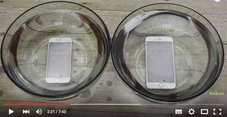 YouTubeʺΪʷZach Straley925սiPhone 6SԼiPhone 6S Plusֻ֧ŽˮһСʱֻ֮ĹܾȻʹáƵͼ