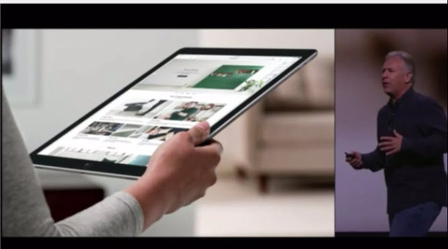 2015年9月9日苹果特别发布会,iPad Pro亮相。 2015年9月9日苹果特别发布会,iPad Pro亮相。