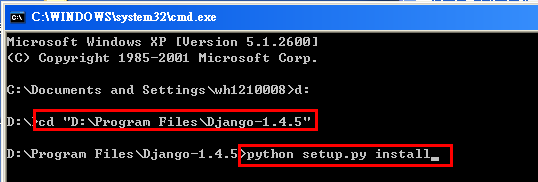 cdźõĽѹĿ¼,ִ python setup.py install