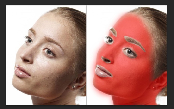 使用快速蒙板工具做出选区