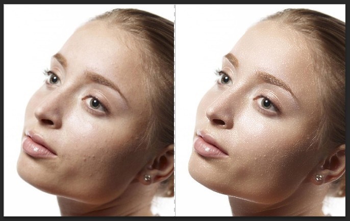 将此图层混合模式改为”浅色“。