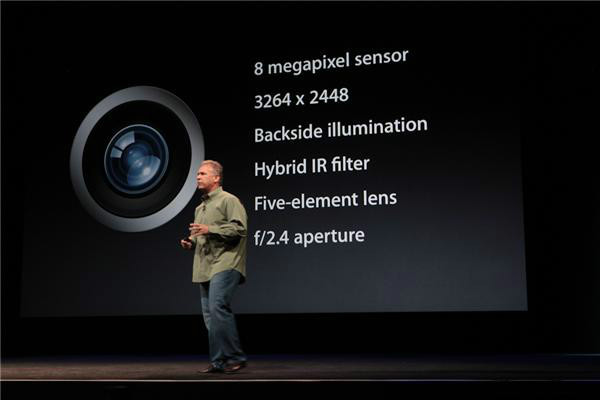 苹果还在这次的摄像头外面加了一层蓝宝石来保护镜头图1