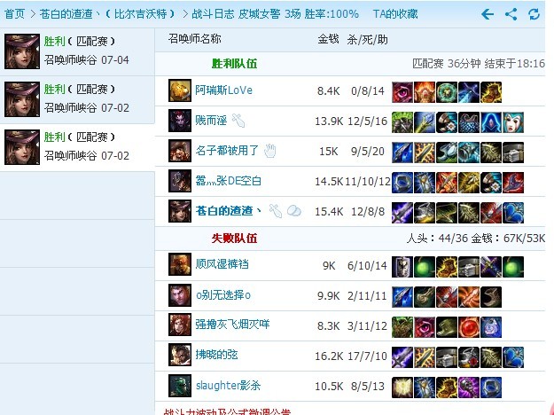 颓废地打了几把adc