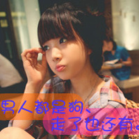 qq空间头像女生带字