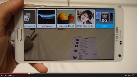 Galaxy Note 4ǵµ콢ֻĿǰֻõġƵͼ