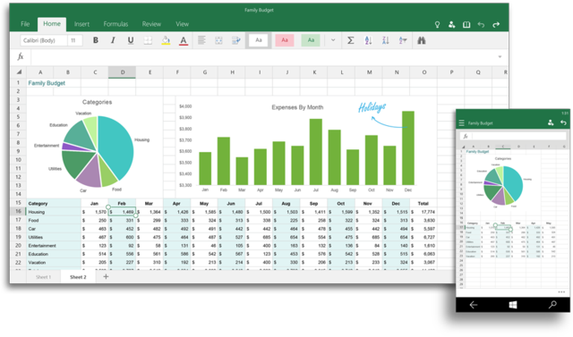 Windows 10Excel