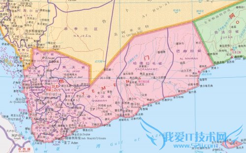 也门地图