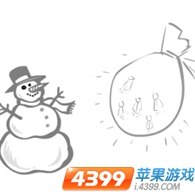 ���³���һ��ѩ�˺ͷ���Ĵ���