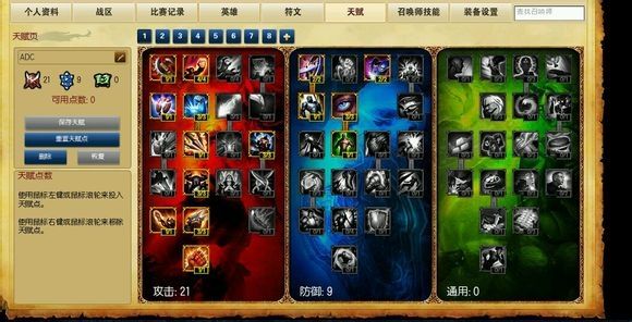 《lol》s4天赋加点adc图攻略