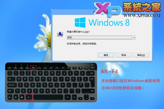 几种win8系统关机的方法步骤