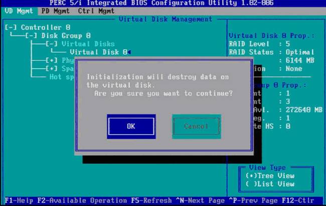 DELL R710 RAID5阵列配置方法
