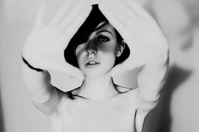 黑色女子非主流图片-feizl.com