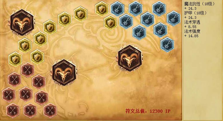 璐璐中单通用符文