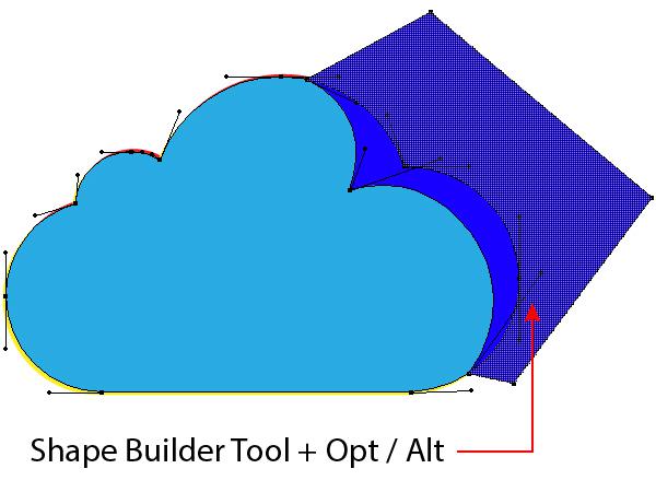 AI绘制玻璃质感云图标 网管之家 AI实例教程 glass cloud 13