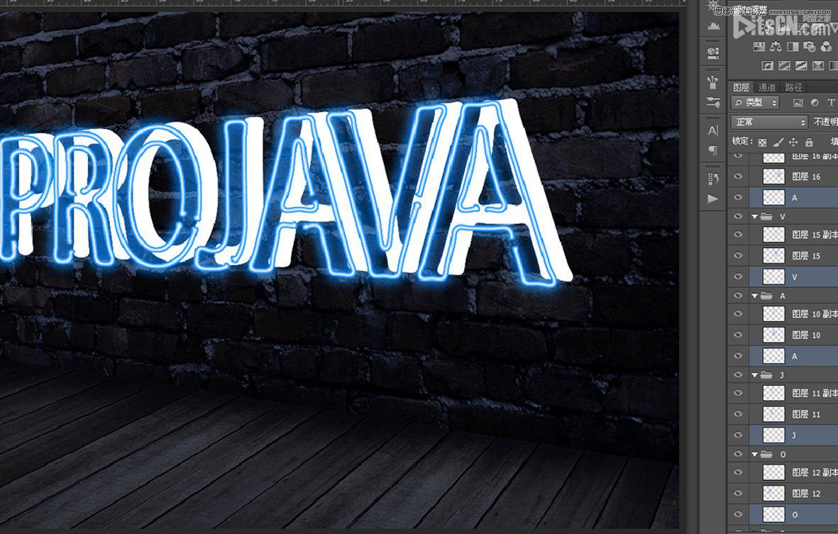 Photoshopŵɫ޺˸Чͼ