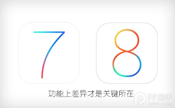 iOS8与iOS7功能上有哪些区别?iOS8对比iOS7的关键差异所在