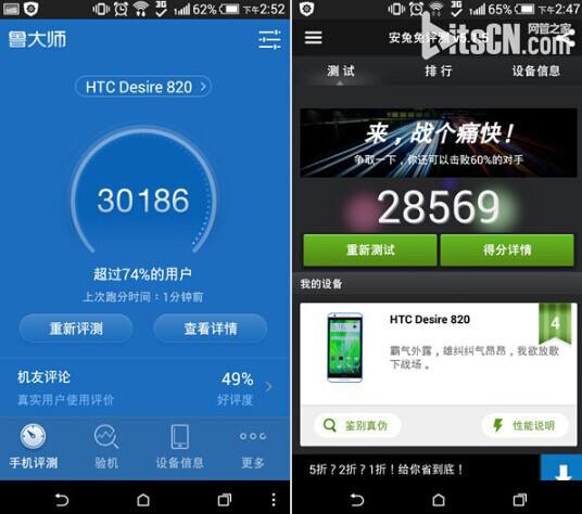 2015年2000元左右大屏手机推荐 htc d820
