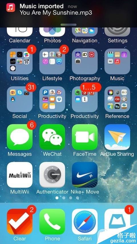 iPhoneҲ iOS8.1.2ԽAirBlue Sharing