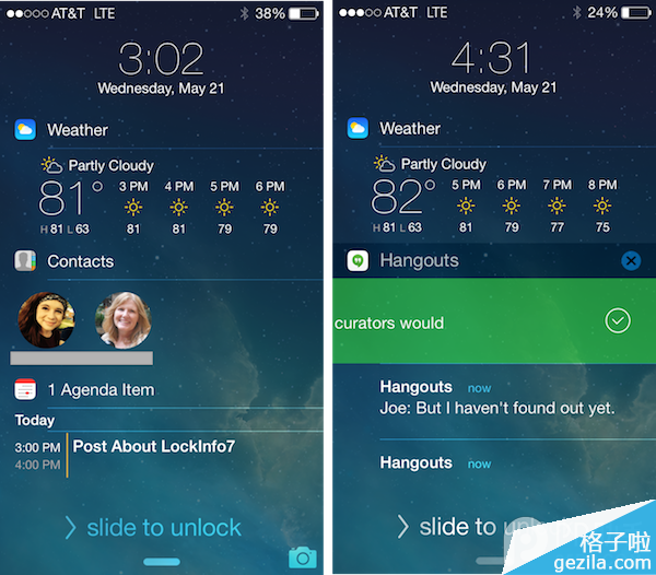 LockInfo 8ƳbetaiOS8Խ