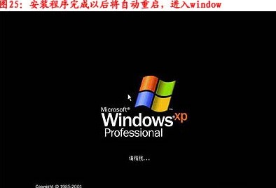 重装系统步骤26:电脑会再次重启 重装系统步骤26:电脑会再次重启