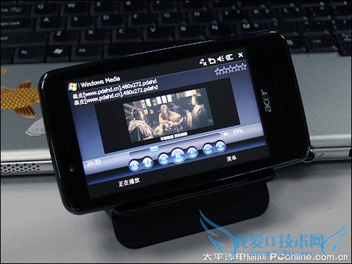 ACER F900 视频播放界面