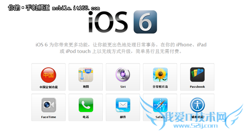 ˲ͬ iPhone5֮iOS6