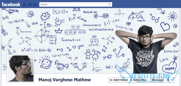 40枚 Facebook 时间轴创意封面案例,互联网的一些事