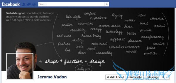 40枚 Facebook 时间轴创意封面案例,互联网的一些事