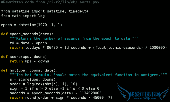 基于用户投票的排名算法(二):Reddit,互联网的一些事