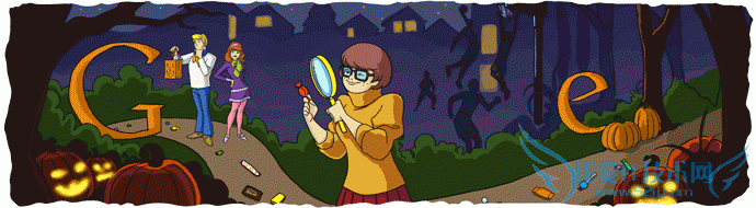 google doodle的万圣节主题(1999年—2011年),互联网的一些事