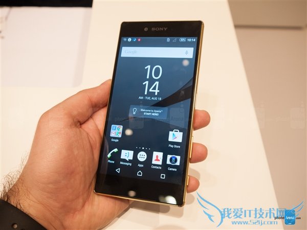 全球首款4K屏!索尼Xperia Z5 Premium真机图赏