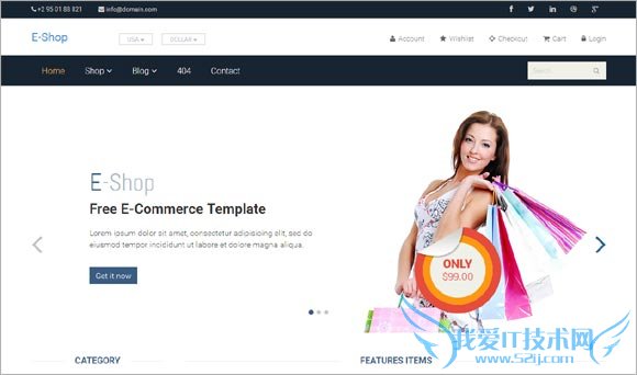 E-Shop-Free-Bootstrap