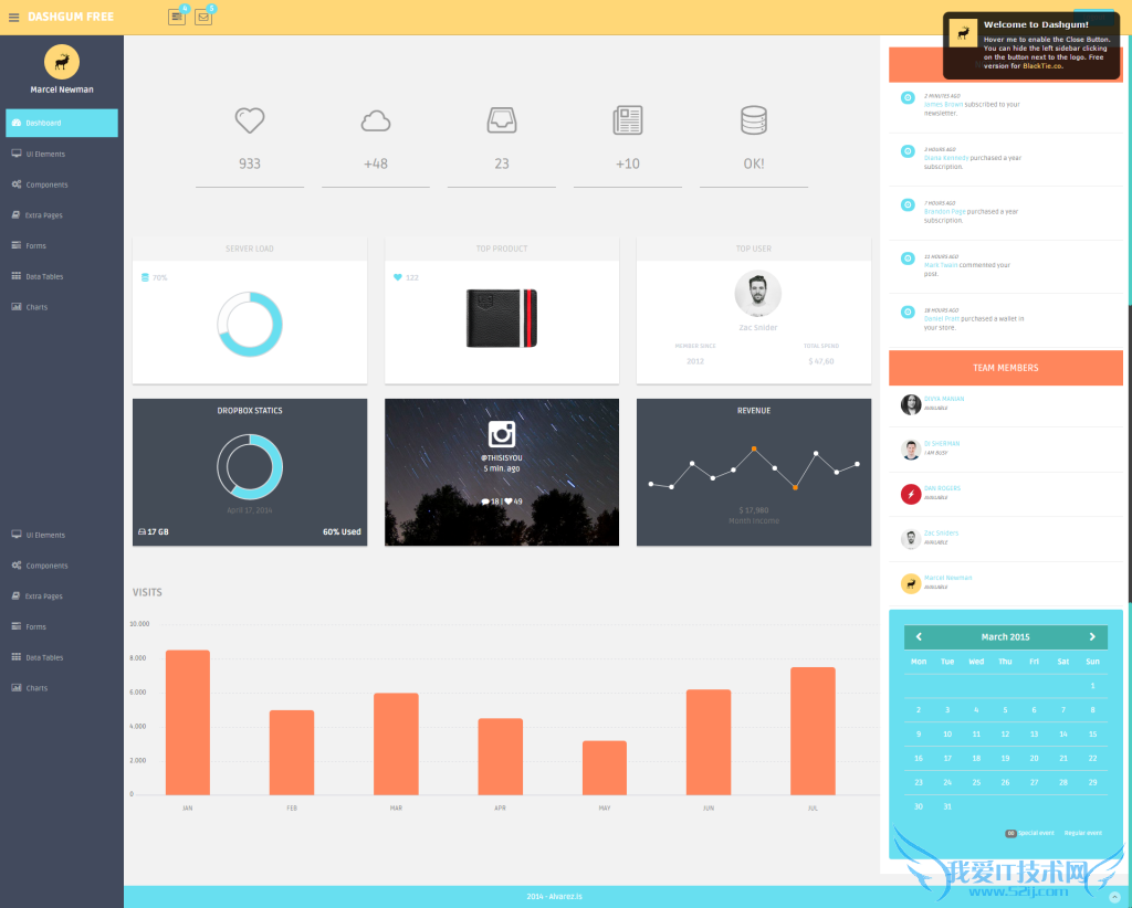 dashgum-free-dashboard-bootstrap