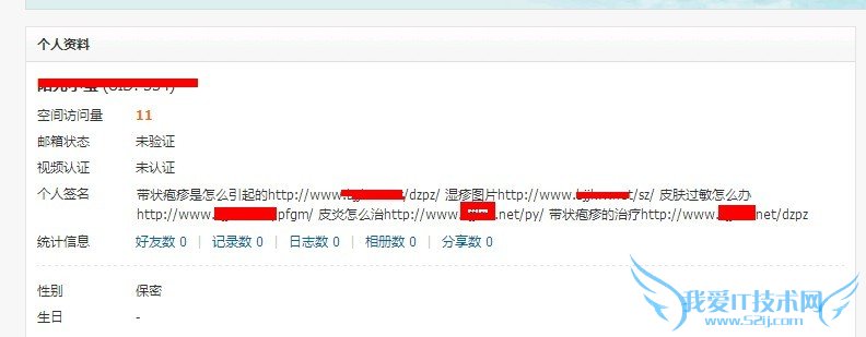 山西seo例:垃圾链接论坛签名