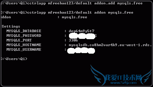 cloudControldotcloud鿴MysqLϢ