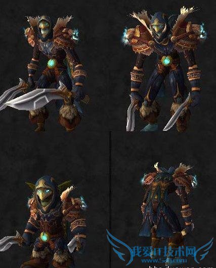 化身为狂野丛林杀手 魔兽武僧盗贼幻化推荐