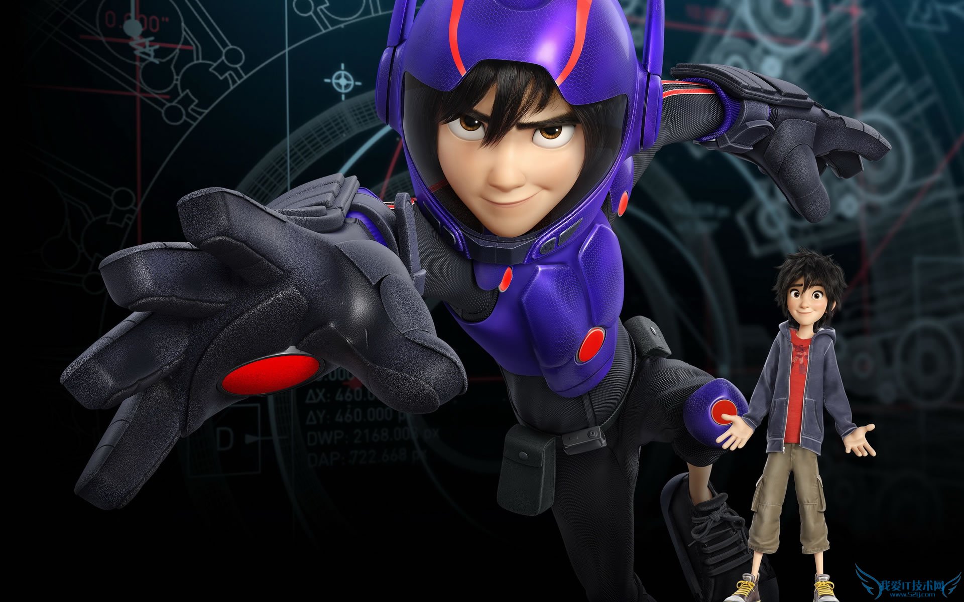 《超能陆战队》高清3D壁纸 大白壁纸萌萌哒 《超能陆战队》高清3D壁纸 大白壁纸萌萌哒