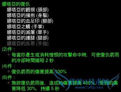 暗黑3 v2.2各职业套装效果及部位统计一览