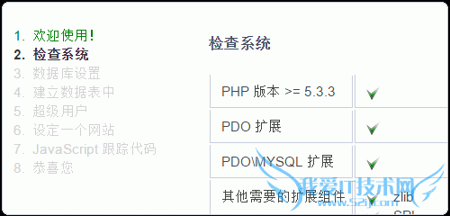 Piwik自动检测环境