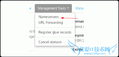 Freenom修改NS服务器