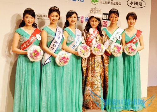 2016年日本小姐大赛揭晓 政要之女夺冠(图)1
