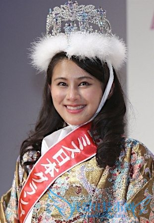 2016年日本小姐大赛揭晓 政要之女夺冠(图)
