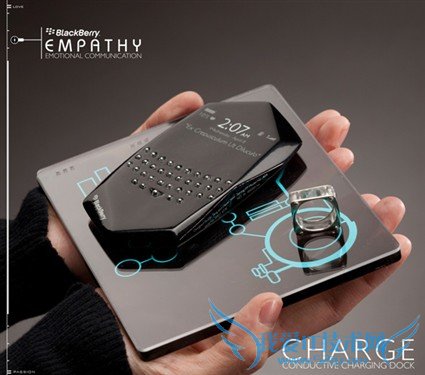 强大的灵魂伴侣 黑莓Empathy概念手机