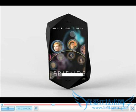 强大的灵魂伴侣 黑莓Empathy概念手机