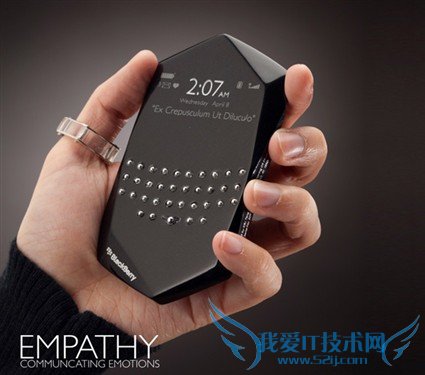 强大的灵魂伴侣 黑莓Empathy概念手机